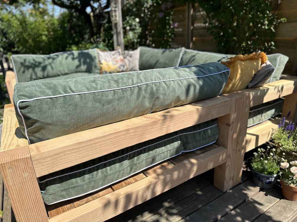 houten loungeset